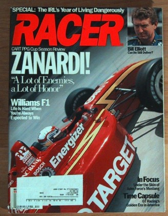 RACER MAGAZINE 1997 DEC - FORCE MUSTANG, FIA WORLD MANUFACTURERs CHAMPIONSHIP